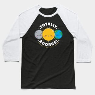 Totally Adorbs - Kawaii Total Solar Eclipse Baseball T-Shirt